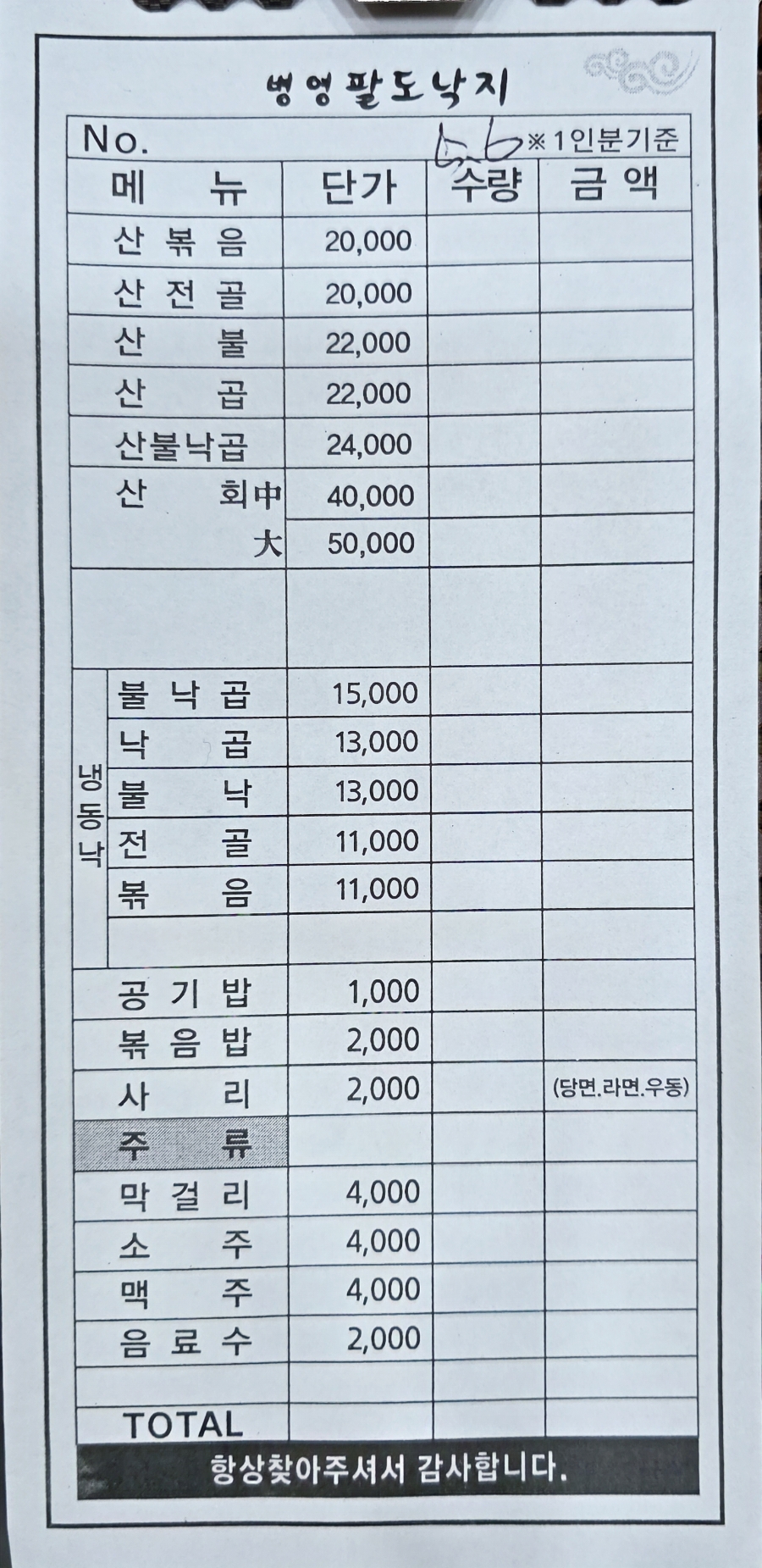 병영팔도낙지 3호점 사진 8