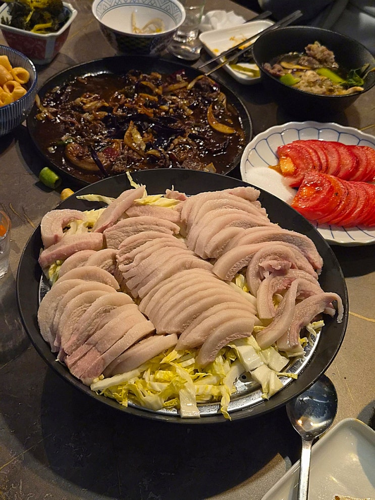  제주 연동 이자카야 '이번주' 내돈내산 가성비 최고 항정수육 우삼겹짜장면 현지인 찐 안주 맛집
