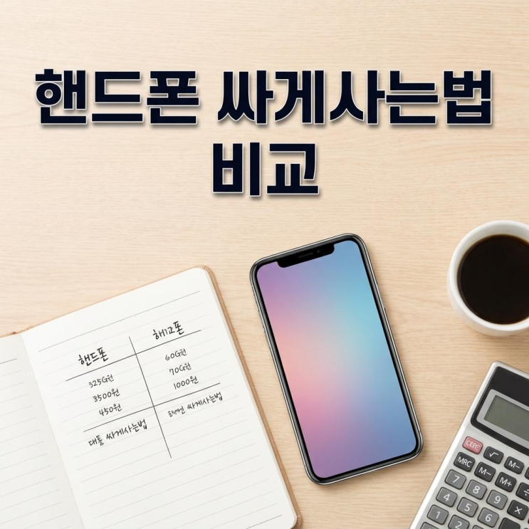  약정 끝난 부산 휴대폰 성지 핸드폰 싸게사는법 비교