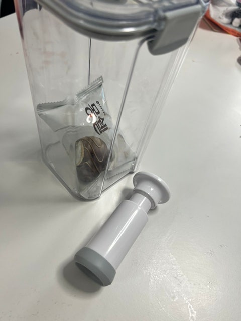 다이소 진공용기 후기, 원두 보관용으로 써보니 대만족!
