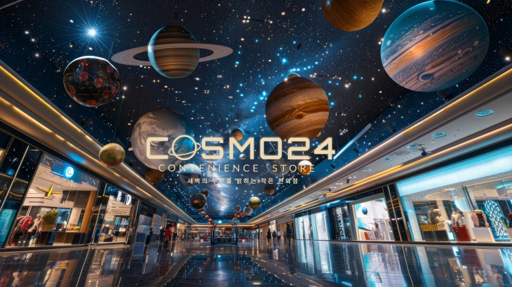  [브랜딩 디자인] COSMO24 : 우주를 담은 미래형 편의점 리브랜딩 프로젝트