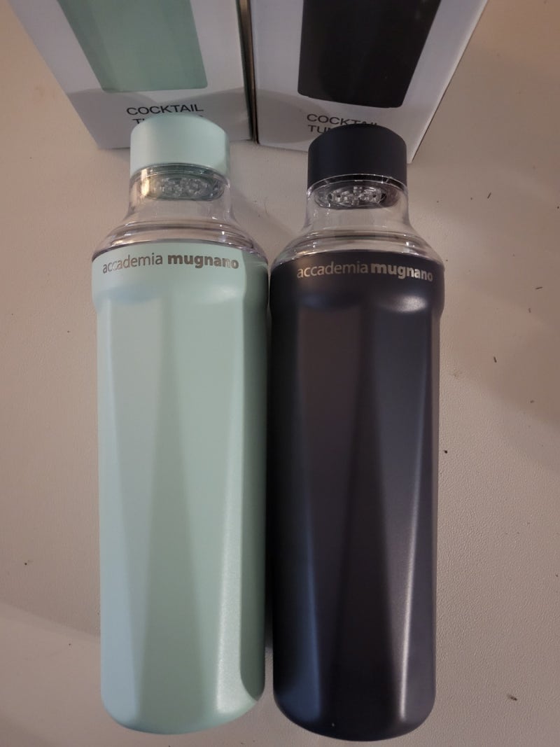 이태리 AM 칵테일 텀블러 530ml 민트 다크네이비 사용후기