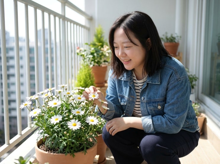  사스타 샤스타데이지 화분 키우기, 처음엔 '이렇게' 하면 돼요
