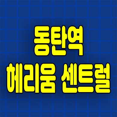  동탄역 헤리움 센트럴 오피스텔 동탄2신도시 즉시입주 미분양 분양가