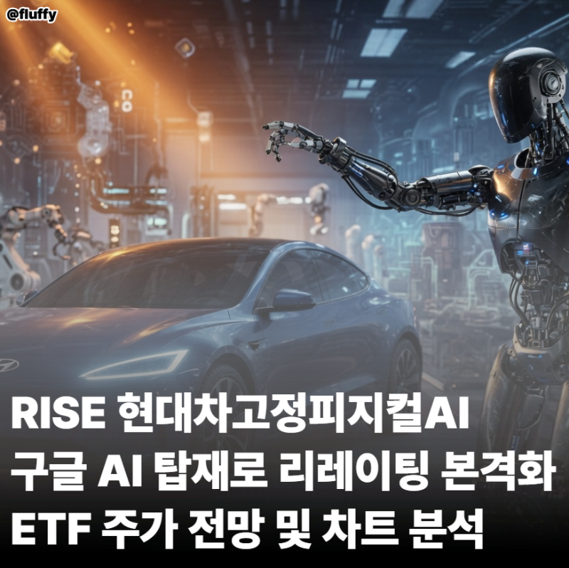 RISE 현대차고정피지컬AI, 구글 AI 탑재로 리레이팅 본격화! 주가 전망은?