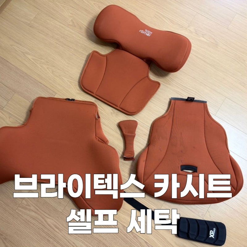브라이텍스 주니어 카시트 세탁 방법, 시트 분리 쉬움! 여름 오기 전 꼭 하세요
