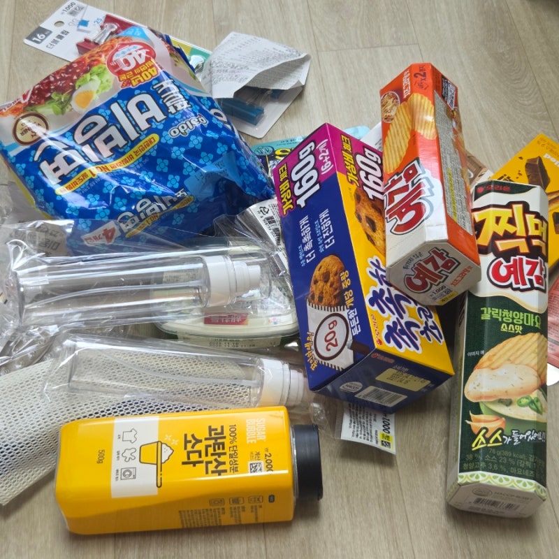 다이소 공산품 과자 라면 가격 후기 가성비 가공식품 쇼핑 리스트