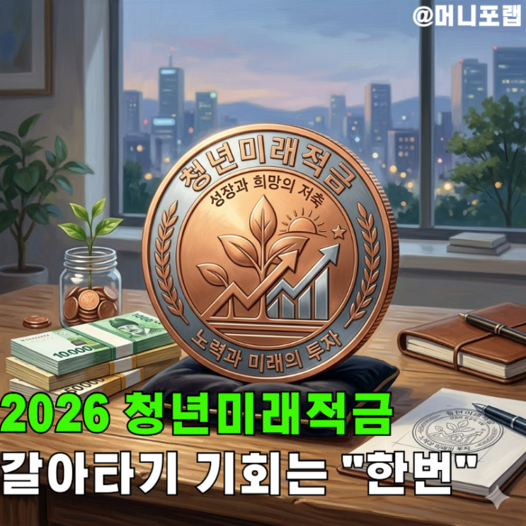  2026 청년미래적금 "갈아타기 기회 1번", 조건 신청기간 정리