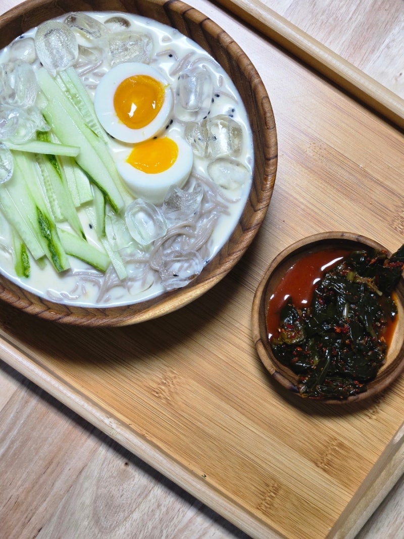복만네 콩국수용 콩가루 비율 앙딱정