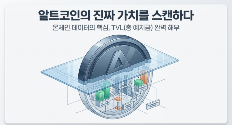  알트코인 진짜 가치를 찾는 온체인 지표, TVL 뜻과 디파이 생태계 분석법