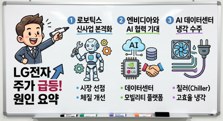 <b>LG</b>전자 엔비디아 <b>젠슨황</b> <b>방문</b>의 날에 폭락이유 <b>젠슨황 lg</b>전자... 