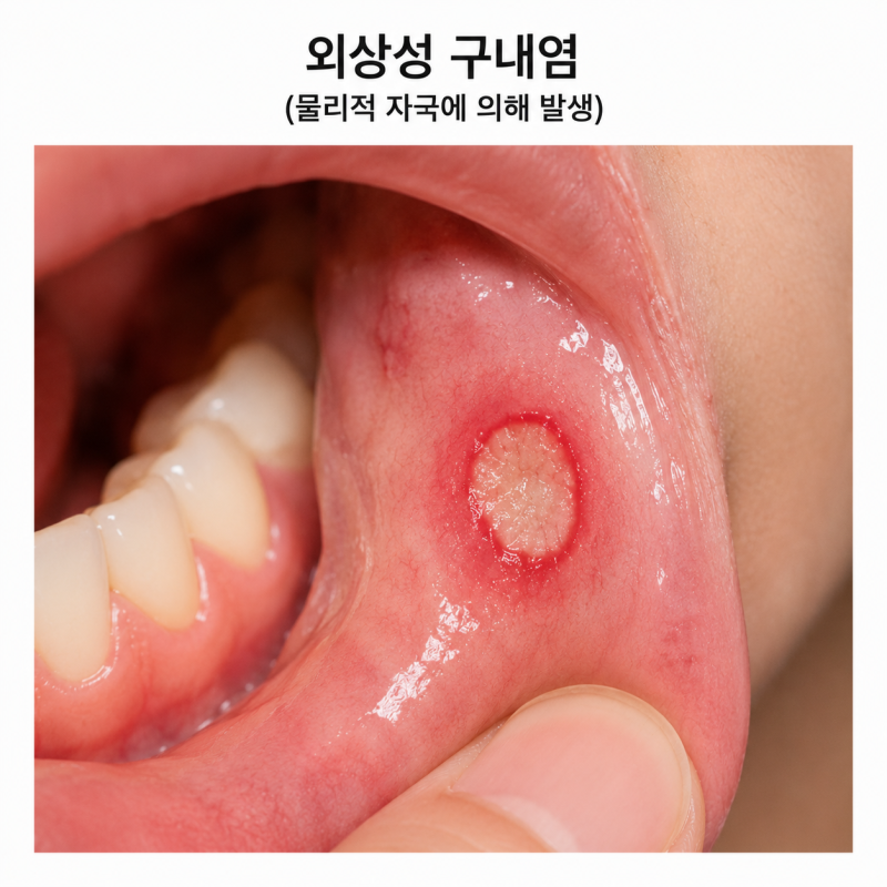 구내염 전염, 옮는 형태와 안 옮는 형태은 따로 있습니다