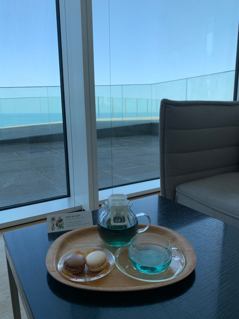 [강릉]씨마크호텔 오션뷰 라운지 카페, 동화 같은 결혼식 하객 후기