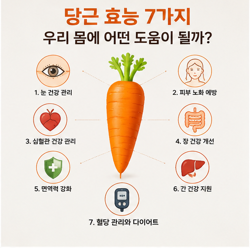 당근 효능 8배 높이는 조리법: 시력과 피부 살리는 꿀팁