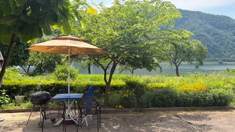 [남양주] 서울 근교 리버뷰 셀프 바베큐장, 강가의 추억 ️ ㅣ당일 캠핑 바베큐장 추천