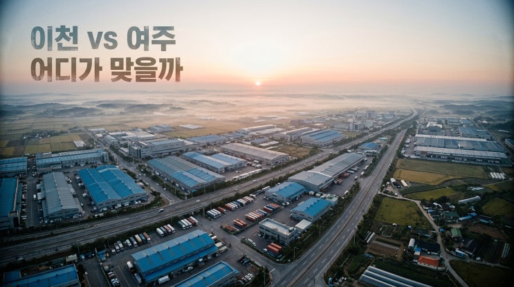  이천과 여주 공장, 교통 접근성부터 가격 비교까지 꼼꼼 가이드