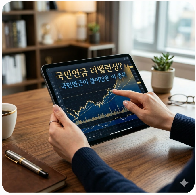  국민연금 리밸런싱? 국민연금이 쓸어 담은 이 종목