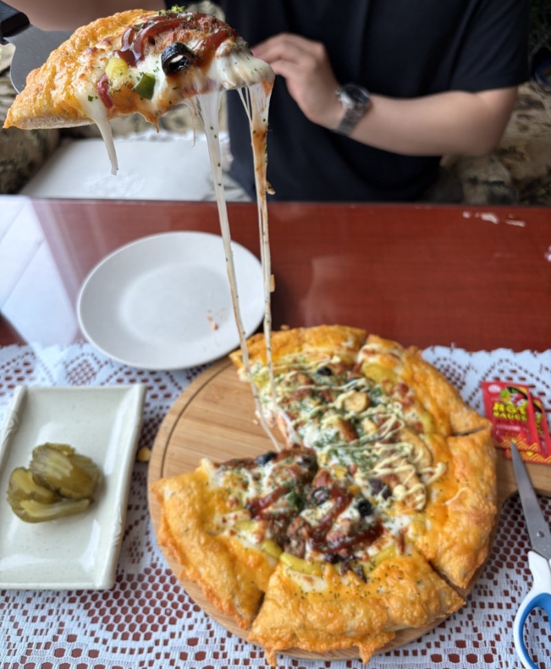 [전주피자맛집]이재모피자 치즈 바꿨다고? 진짜 임실치즈 피자는 여기 있습니다(전주 평화동....