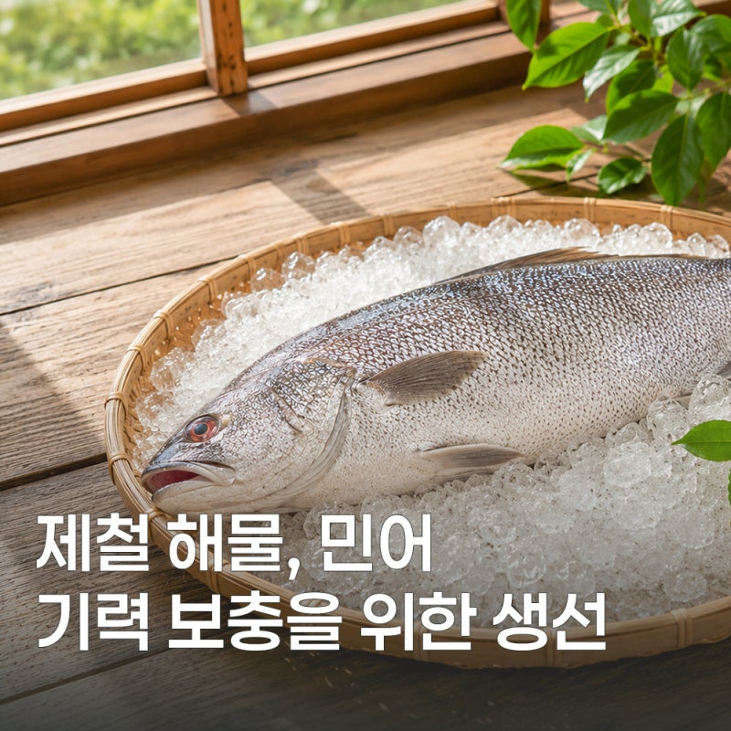 여름 보양식 민어 효능과 보관법 정리