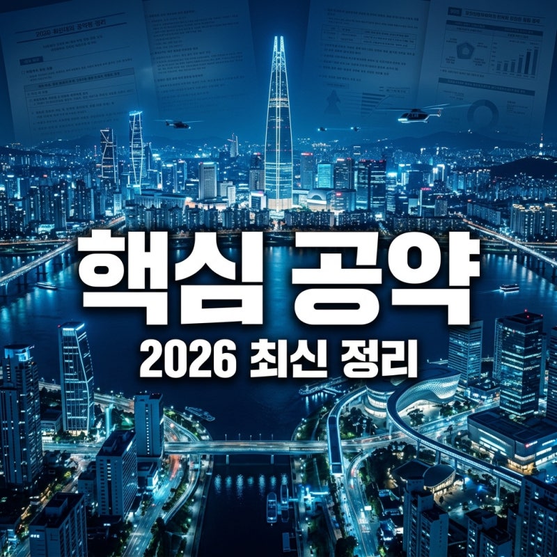 서울을 바꿀 오세훈 핵심 공약, 내 삶에 미칠 영향 총정리 (2026년 최신)