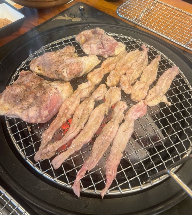 사상 숯불에 구워주는 닭구이 닭갈비 맛집 토담 참숯 닭갈비