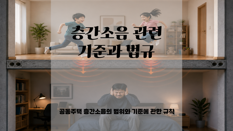  층간소음 기준과 관련 법규, 감정이 아니라 기준으로 봐야 하는 이유ㅣ공동주택관리법 제 20조