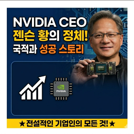 NVIDIA CEO <b>젠슨 황</b>의 정체! <b>국적</b>과 성공 스토리 총정리