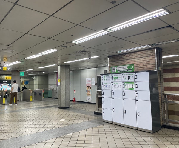 강남고속버스터미널역 짐보관 어디에? 3,9호선 짐 보관함 위치