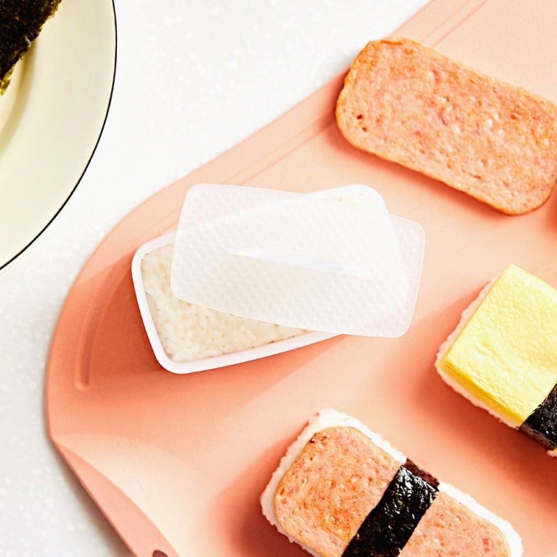 무스비 도블레 네모 사각 스시 주먹밥 초밥 하와이안 무스비 김밥틀 후기