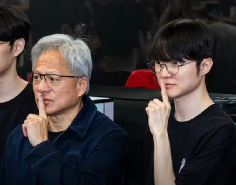 젠슨 황이 한국 오자마자 가장 먼저 만난 사람은 왜 페이커였을까?