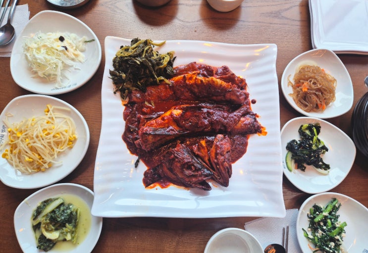 코다리 한상차림 <b>올림픽 공원</b> 맛집 '코다리명가 서하남점'