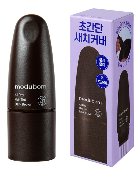  바쁜 아침 3초 완성! 모두봄 올데이 헤어틴트로 흰머리·새치 완벽 커버