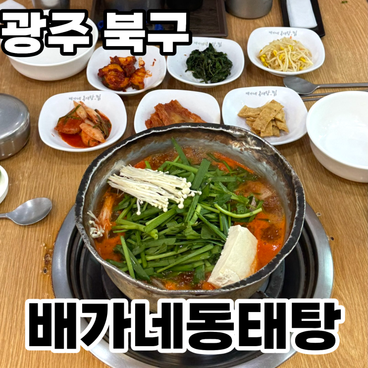  광주 북구 두암동 맛집 '배가네동태탕' 솔직후기 ㅡ 통통하고 싱싱한 동태탕, 국물 카이팅 할 수밖에 없는 곳