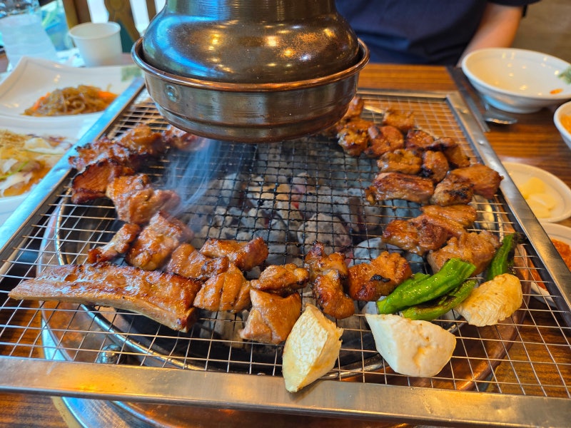 김포 갈비맛집 가족모임하기 좋은 룸식당 태백산 점심특선