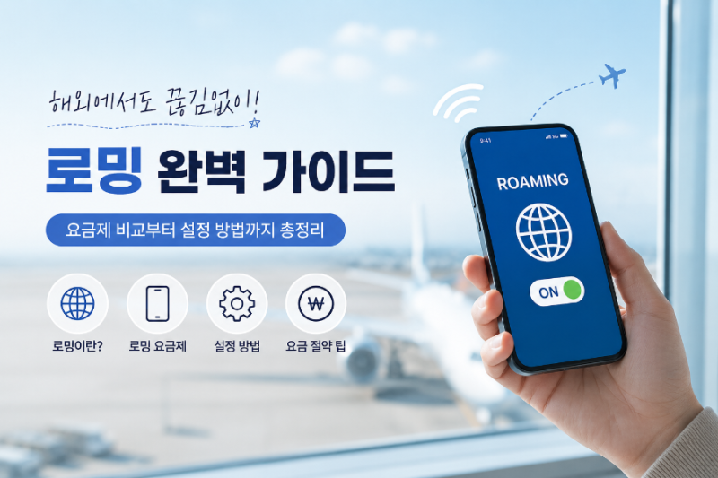 [26년 6월] "SK텔레콤 은평지점"에서 알려주는 SK텔레콤 바로(baro) 로밍 요금제✈️