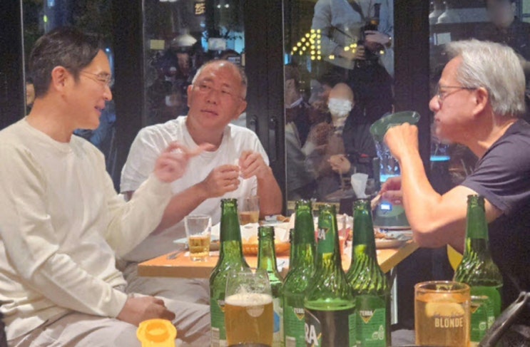 "<b>젠슨황</b> 자리서 앉아 80억... 이번엔 <b>홍대</b> '형님 저요'서 <b>만찬</b>... 