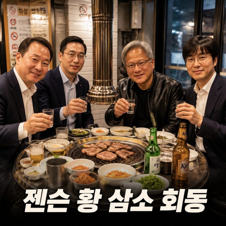  [이슈 분석] 젠슨 황 엔비디아 CEO 방한, '삼소 회동'이 우리에게 던지는 메시지