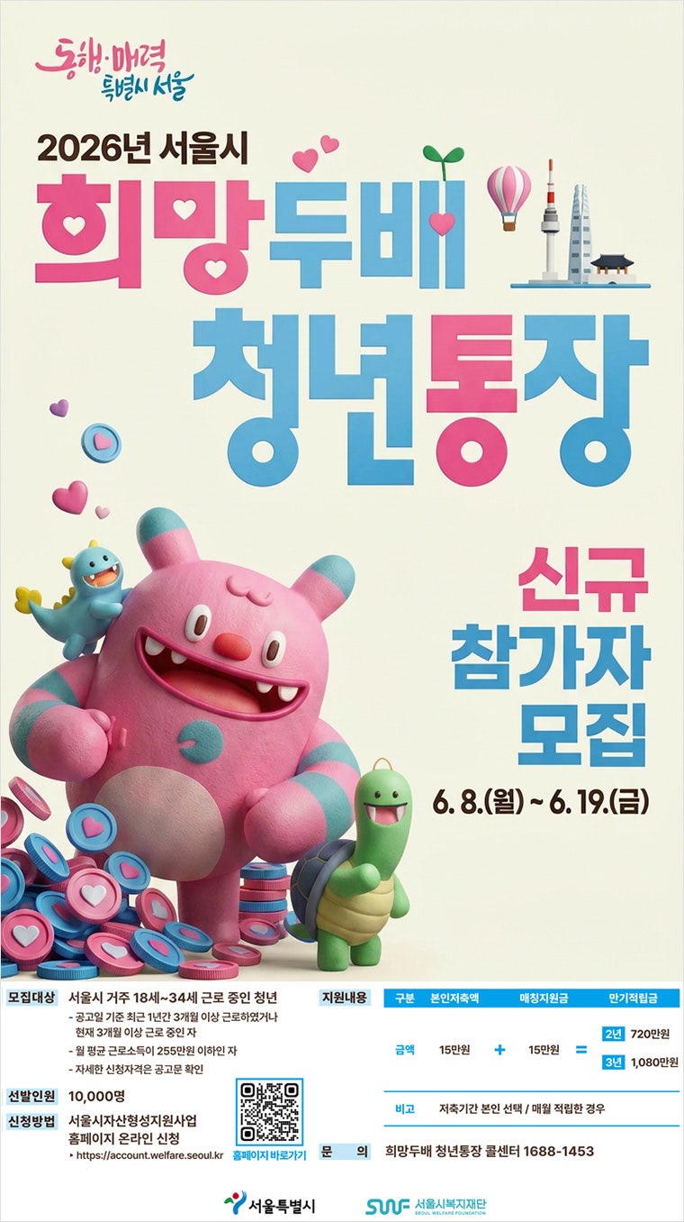 서울시 희망두배 청년통장 & 꿈나래통장 신청 후기 + 꼭 알아야 할 정보 총정리