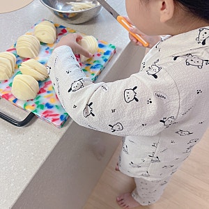 짐샌더슨 테라조 컬러 커팅보드 컬러도마 레인보우M 내돈내산 후기