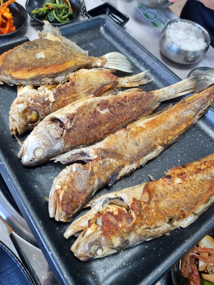  오늘 점심은 평택 생선구이 세교동 신진생선구이 다녀옴~ (3인생선모둠 42000원)