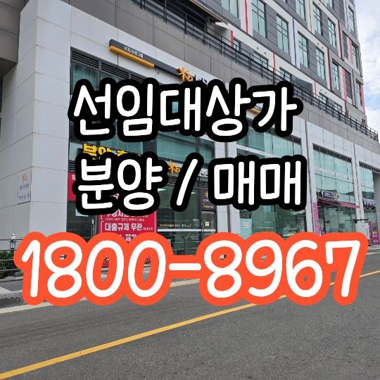  [동대문구] 은행으로 임차 맞춰진상가 수익률 7%임대확정 선임대상가분양매매