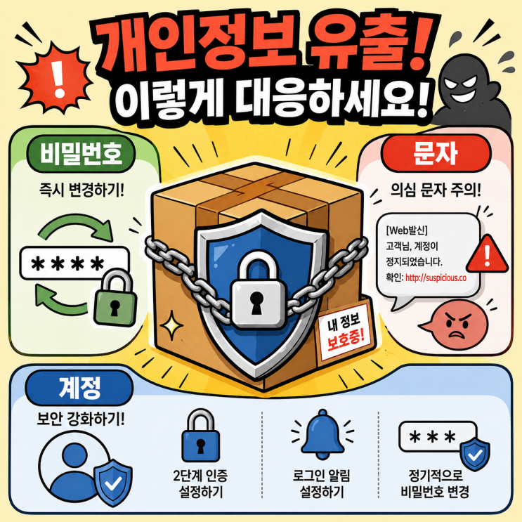  CU 개인정보 유출, 지금 바꿀 순서