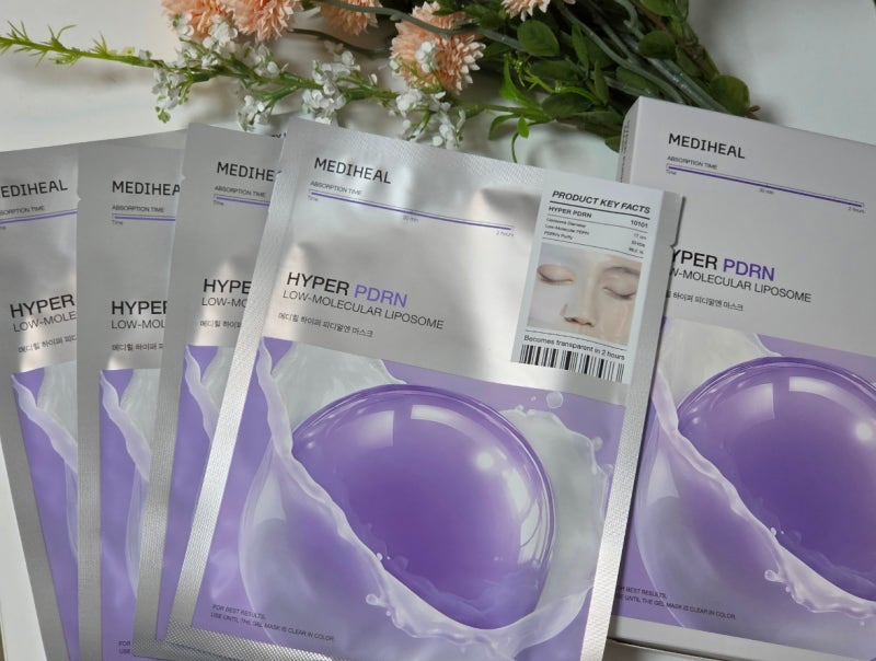 PDRN마스크팩 메디힐 하이드로겔마스크팩 후기!