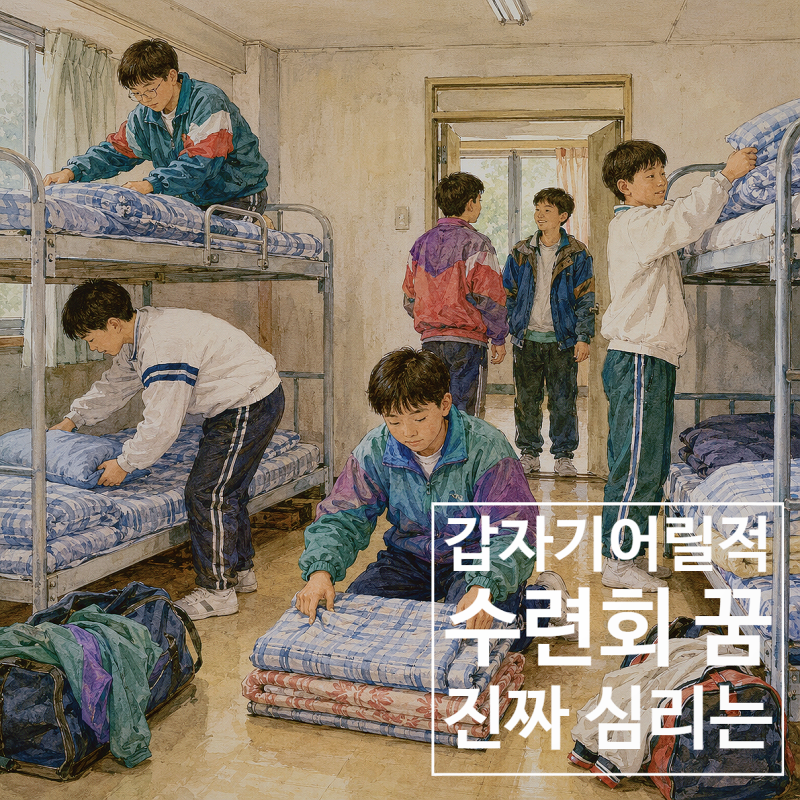 수련회 가는 꿈해몽, 옛 친구가 나온 진짜 심리