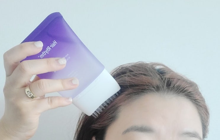  미녹시딜 대신 선택한 헤어리듬 루트너 탈모앰플 8주 사용 후기  두피쿨링앰플 만족!