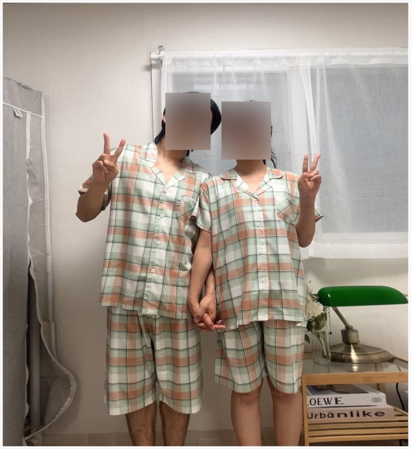 신혼부부 커플잠옷 만족했던 반팔 파자마 브랜드 후기