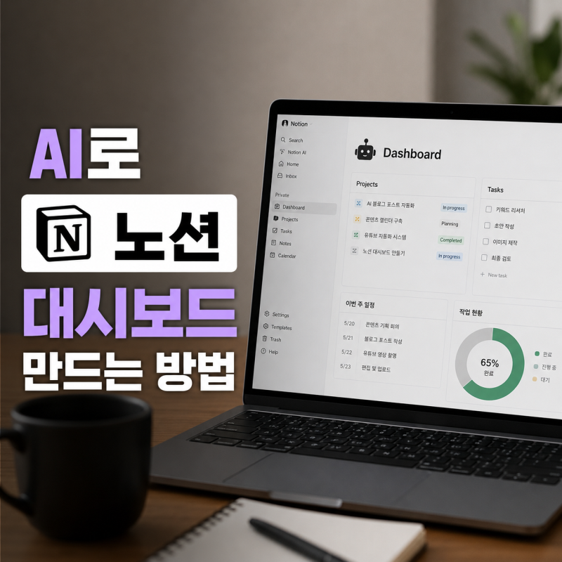 AI로 노션 대시보드 만드는 방법