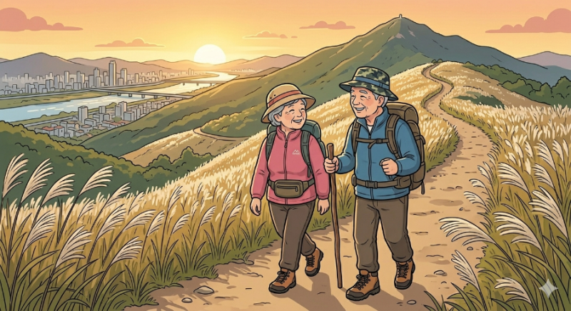 부산 승학산 등산코스: 국립 치유의 숲과 억새군락지를 거치는 힐링 트레킹(주차 팁)