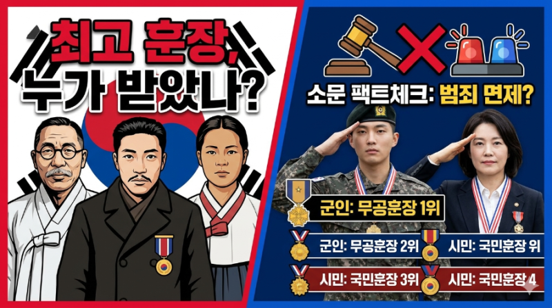 6월 6일 현충일 특집, 우리가 몰랐던 대한민국 훈장의 비밀과 팩트체크