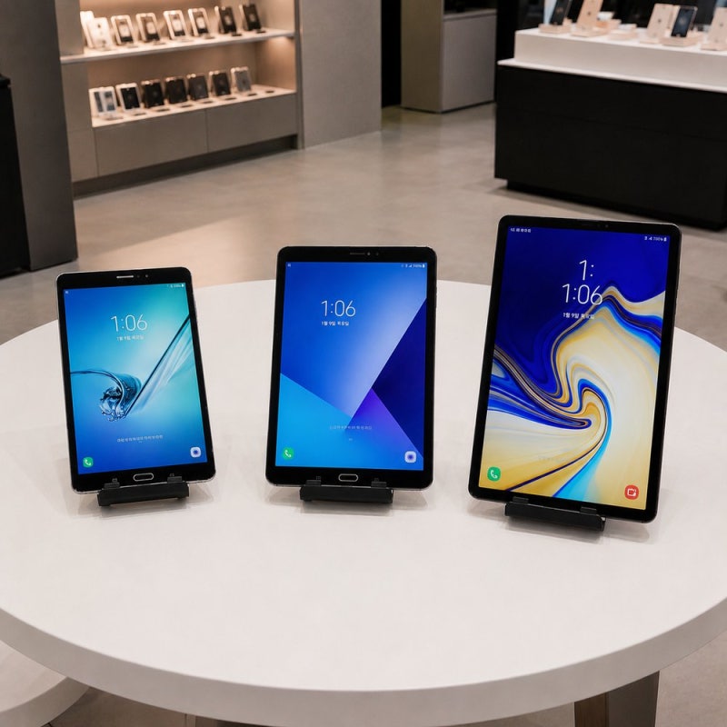 갤럭시 탭S2, S3, S4 세대별 차이 총정리
